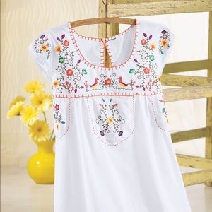 Ladies XL peasant top, NWT